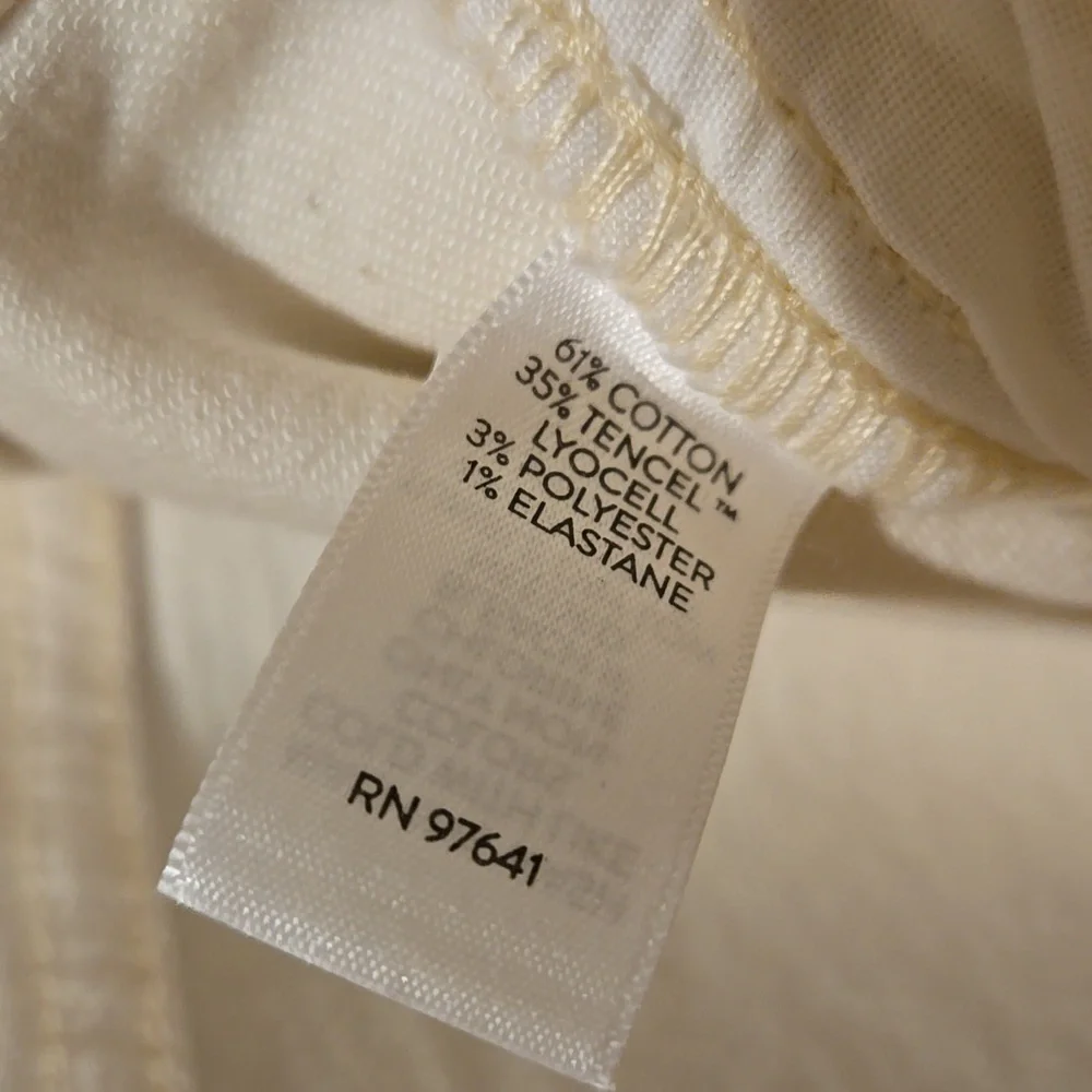 NWT J Jill Modern Slim Bootcut Natural White Cream - Picture 6 of 6